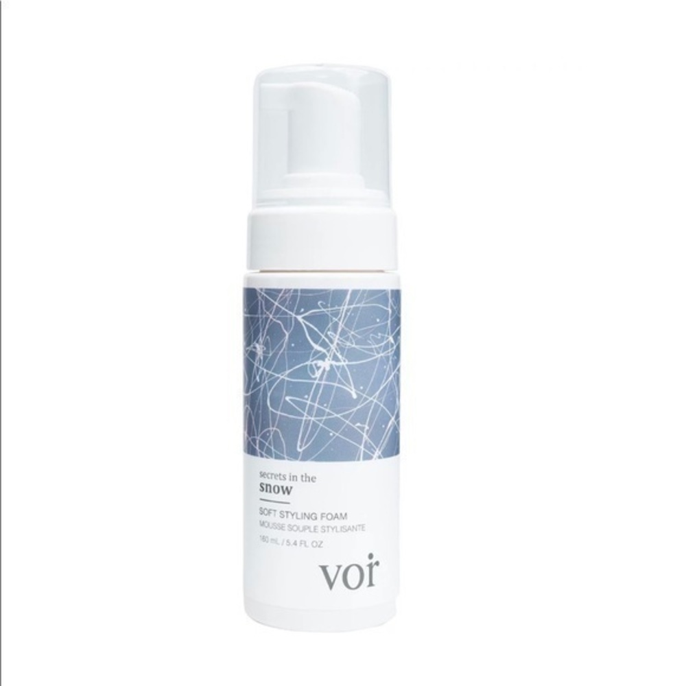 Voir Secrets in the Snow: Soft Styling Foam - Non-Aerosol